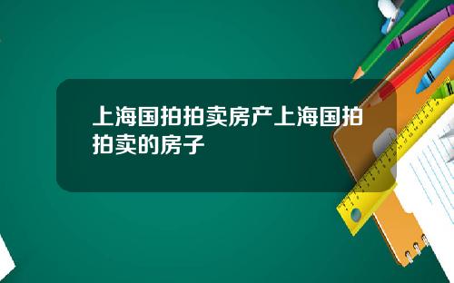 上海国拍拍卖房产上海国拍拍卖的房子