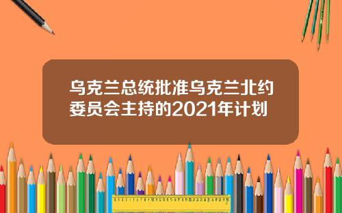 乌克兰总统批准乌克兰北约委员会主持的2021年计划