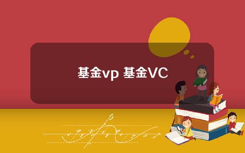 基金vp 基金VC