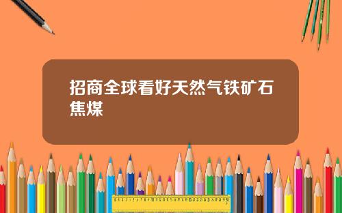 招商全球看好天然气铁矿石焦煤