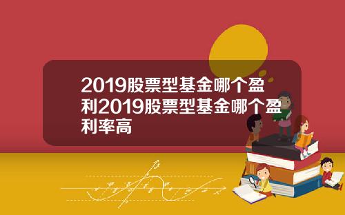 2019股票型基金哪个盈利2019股票型基金哪个盈利率高