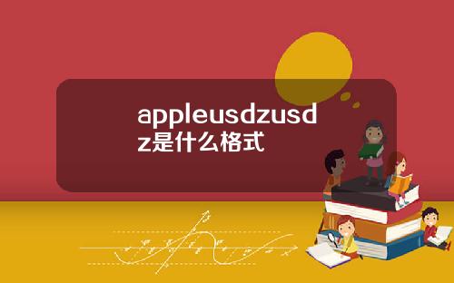 appleusdzusdz是什么格式
