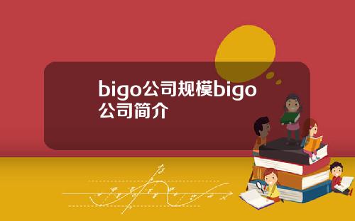 bigo公司规模bigo公司简介