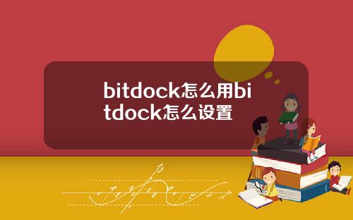 bitdock怎么用bitdock怎么设置