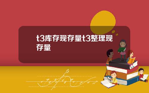 t3库存现存量t3整理现存量