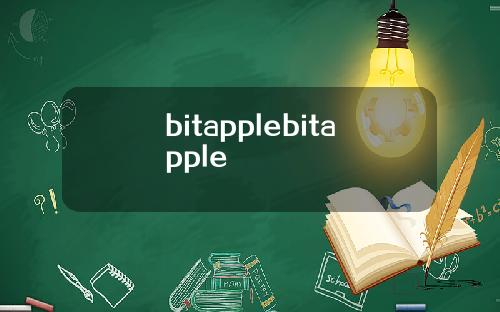 bitapplebitapple